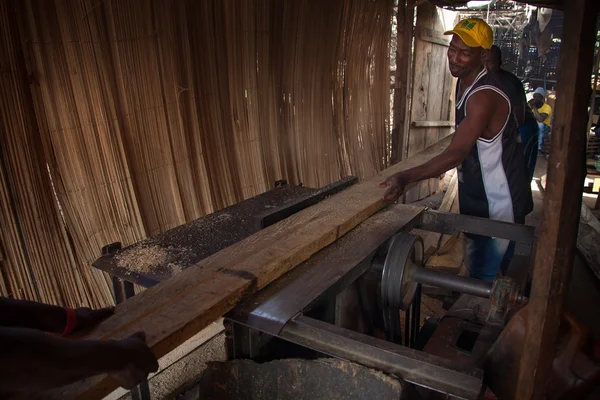 Sierra Leona, África Occidental, el pueblo de Yongoro — Foto de Stock