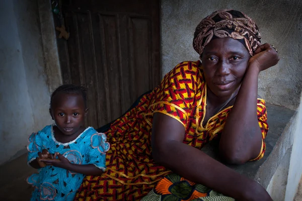 Sierra Leone, Batı Afrika, Yongoro Köyü — Stok fotoğraf