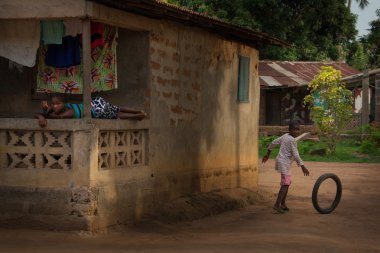 Sierra Leone, Batı Afrika, Yongoro plajları