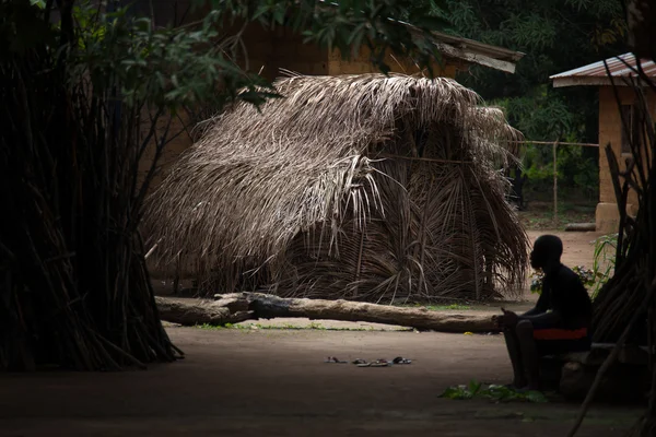 シエラレオネ、西アフリカ、Yongoro 村 — ストック写真