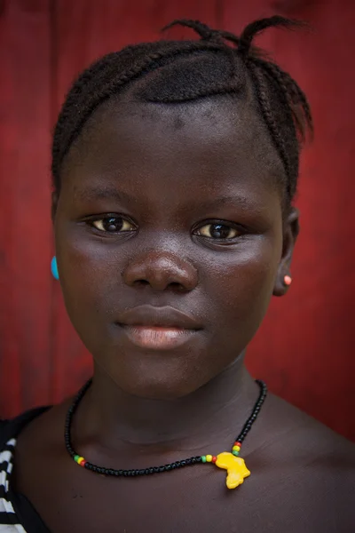 Sierra Leona, África Occidental, el pueblo de Yongoro — Foto de Stock