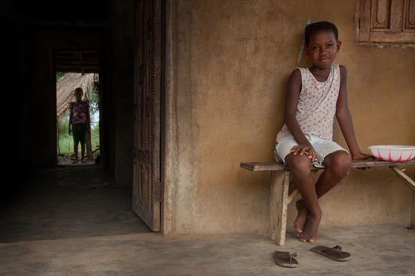 Sierra Leone, Afryka Zachodnia, wieś Yongoro — Zdjęcie stockowe