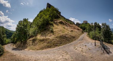 Verrucole kale, San Romano: Garfagnana, Toskana, İtalya