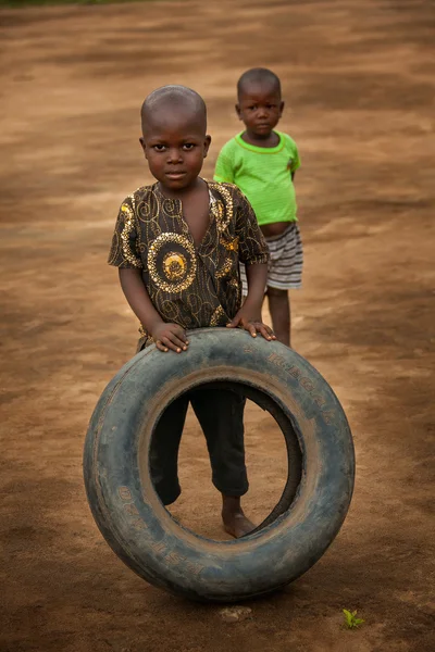 Africa, Sierra leone, il piccolo villaggio di Mabendo — Foto Stock