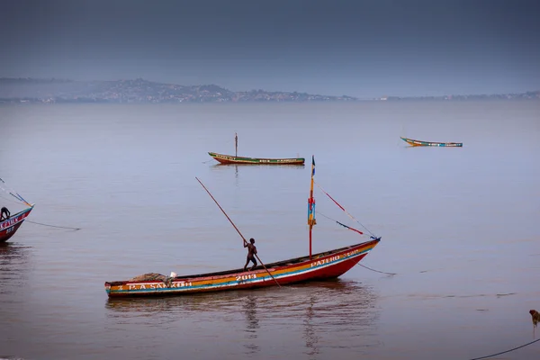 Sierra Leona, África Occidental, las playas de Yongoro — Foto de Stock