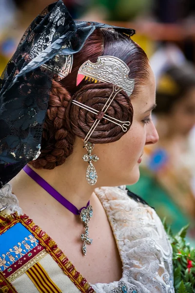 Valencia, Spanien, Fallas festivalen — Stockfoto