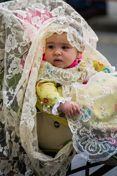 Valencia, Spanje, het Fallas Festival — Stockfoto