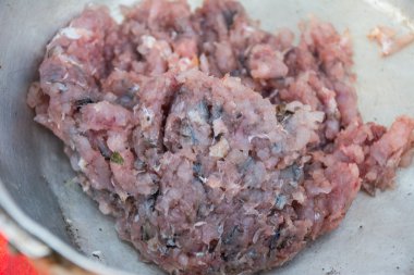 Balık, Tay yemek, Stil, yumuşak odak için hazırlanıyor kesme.