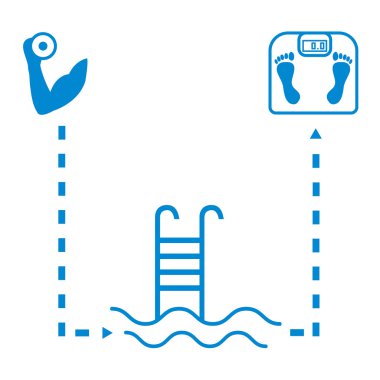 Spor yaşam tarzı güzel resim: el ile halter, karakeçi