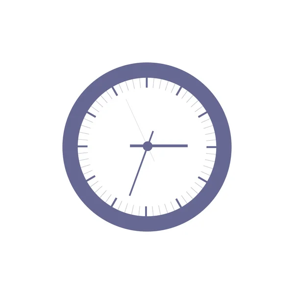 Icono estilizado del reloj de colores — Vector de stock