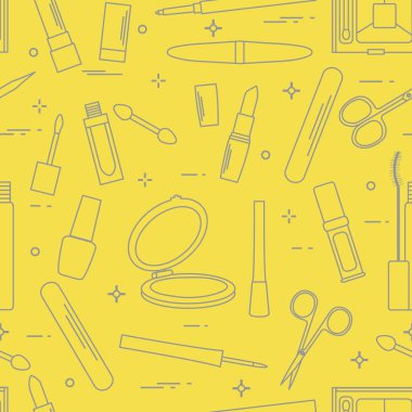 Dekoratif kozmetik ürünleri, tırnak bakımı için aksesuarlar. Cazibeli moda tarzı. Aydınlatıcı ve Nihai Gri.