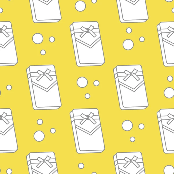 Kusursuz desenli hediye kutuları, kurdeleli ve fiyonklu. Aydınlatıcı ve Nihai Gri.