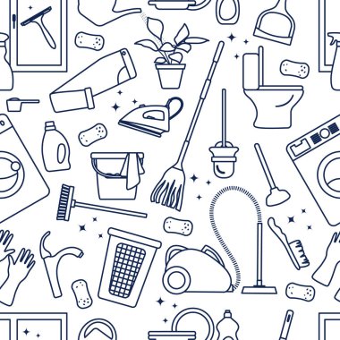 Vektör Kusursuz Çizim Temizlik Hizmetçisi Temizlik Temizlik Makinesi Temizlik Makinası Temizleme Sulama Demir Elektrik süpürgesi Temizlik Servisi Ev işleri için Profesyonel Temizlik Servisi Yazdırma Tasarımı