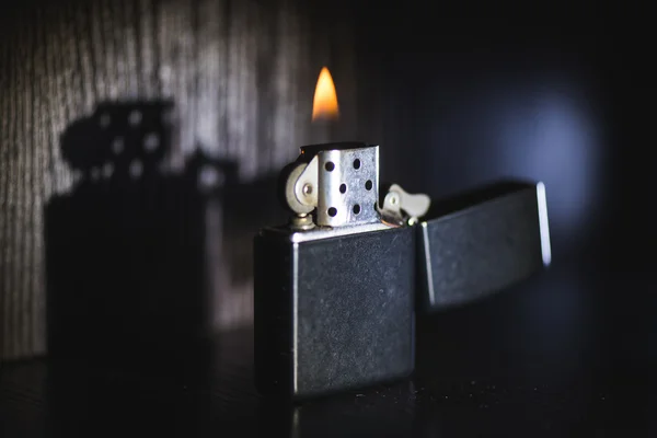 Pocket petrol lighter — Stock Photo, Image