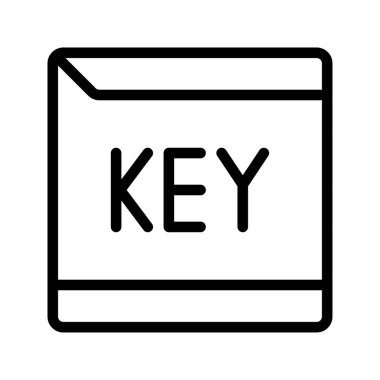 Minimal document icon for Apple Keynote presentation file, ideal for slide-based content.