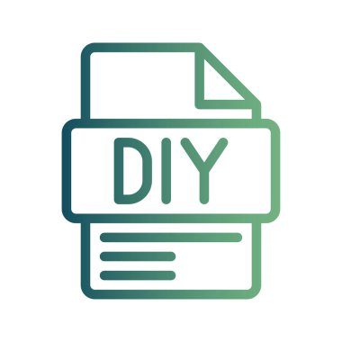 DIY Gradyan Renk Simgesi Yaratıcı gradyan simgesi bunu kendiniz yapın çözümler, self servis araçları ve bağımsız çalışma.