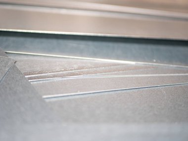 Metal işçiliği için yığılmış galvanize metal levha