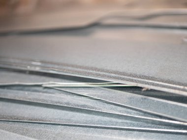 Metal işçiliği için yığılmış galvanize metal levha