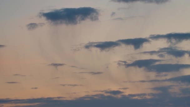 Wazige Achtergrond Natuur Omgeving Wolk Lucht Zwarte Stormachtige Wolk Beweging — Stockvideo