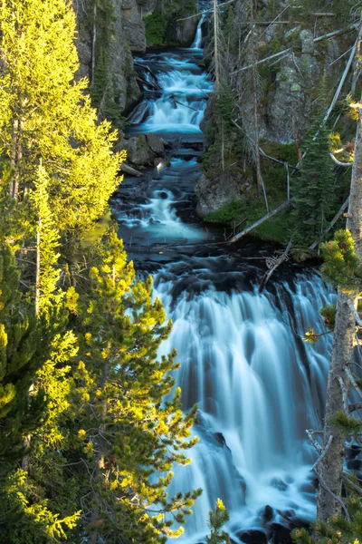 Milky Waterfalls at Yosemite National Park Wyoming