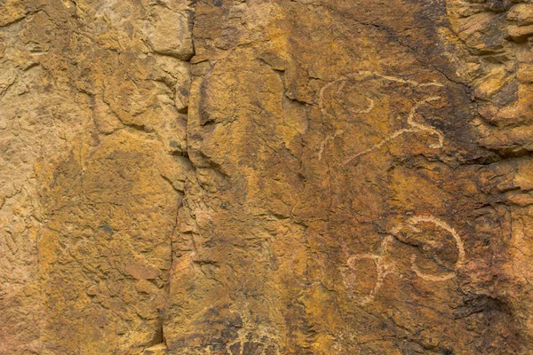 O Petroglifo em Tamgaly-Tas, Cazaquistão — Fotografia de Stock