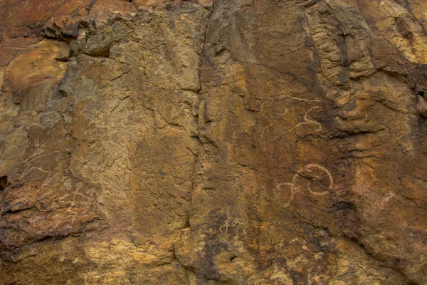 A Petroglyph a Tamgaly-Tas, Kazahsztán — Stock Fotó