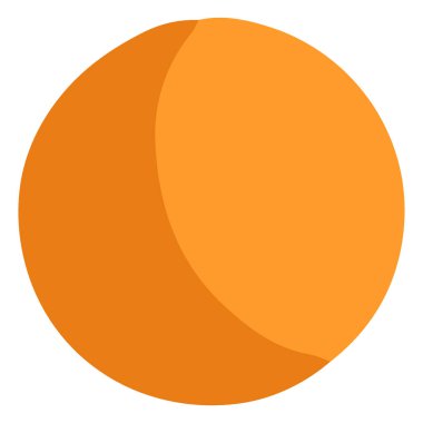 Pasta grafiği düz vektör simgesi