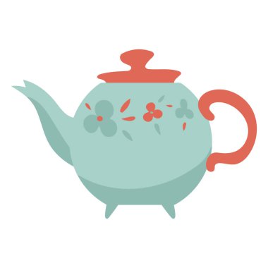 Çay demliği ve çay demliği ikonu