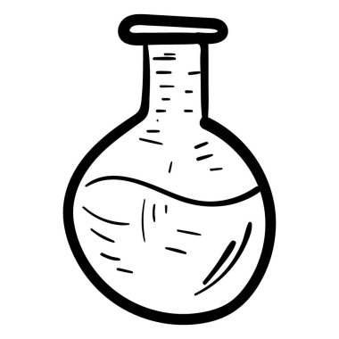 matara laboratuarı izole edilmiş ikon vektör illüstrasyon tasarımı