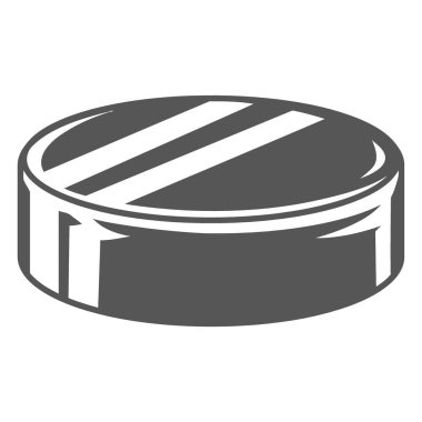 Metal boru vektör simgesi. Siyah vektör simgesi beyaz arkaplan metal borusunda izole edildi.