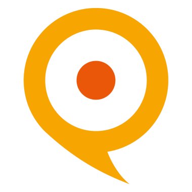 Sohbet simgesi vektör illüstrasyonu