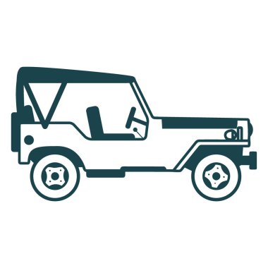 cip araba simgesi, vektör tasarımı