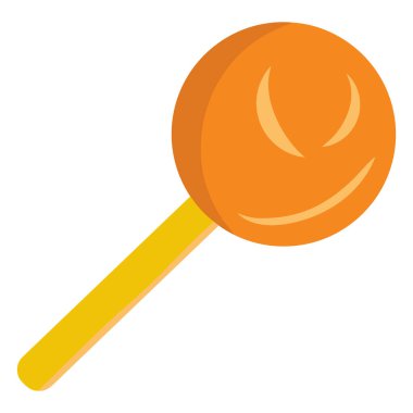 lolipop düz vektör simgesi
