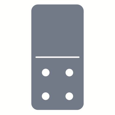 zar simgesi vektörü beyaz arkaplanda izole, zar şeffaf işareti