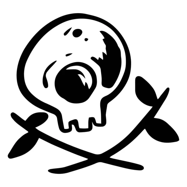 Cadılar Bayramı ikonu. Web için korkunç vektör simgesinin basit gösterimi