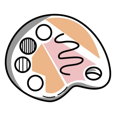 Beyaz arkaplanın vektör illüstrasyonuName