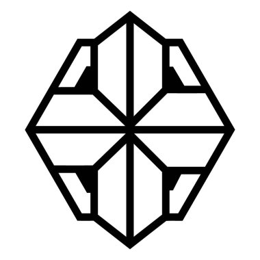 Seo modern teknoloji simgesinin vektör illüstrasyonu