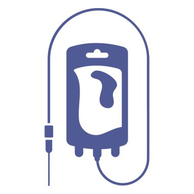 Çanta. Web simgesi basit illüstrasyon