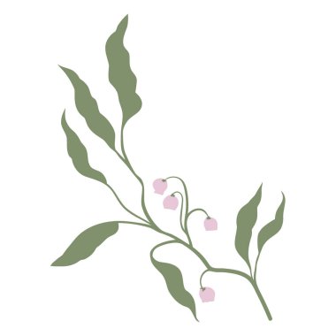 yaprak ve meyveleri ile şube