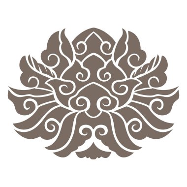 Vektör çiçek tasarımı ögesi