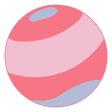 Şekerleme ikonu. beyaz arkaplanda izole edilmiş çizgi film vektör simgesi tatlı.