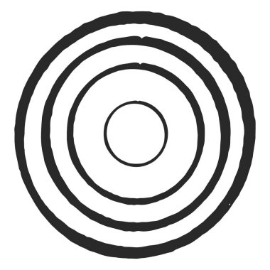 çember halka simgesi, özet biçimi