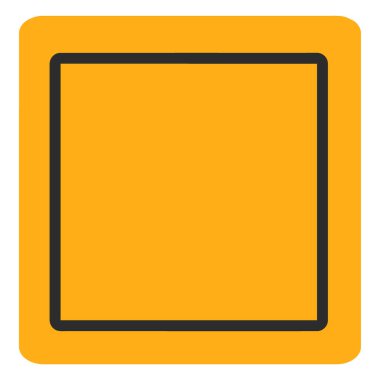 boş kare çerçeve, dikdörtgen çerçeve, vektör illüstrasyonu.