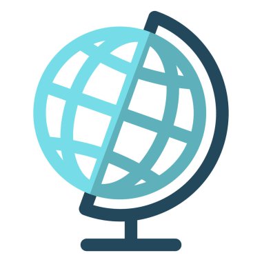 konum haritalı dünya, illüstrasyon