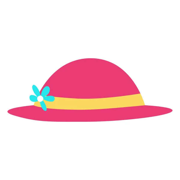 şapka yassı ikon vektör çizimi tasarımı