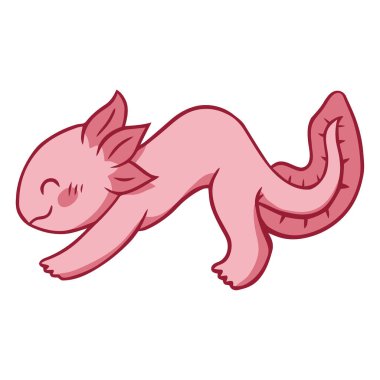 Pembe fiyonklu şirin pembe bir at.