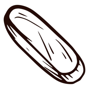 karikatür hapı, vektör illüstrasyonu