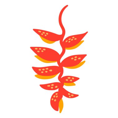 İzole edilmiş sonbahar yaprağı simgesi