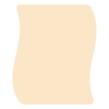 Tek bir çikolata parçasının vektör çizimi