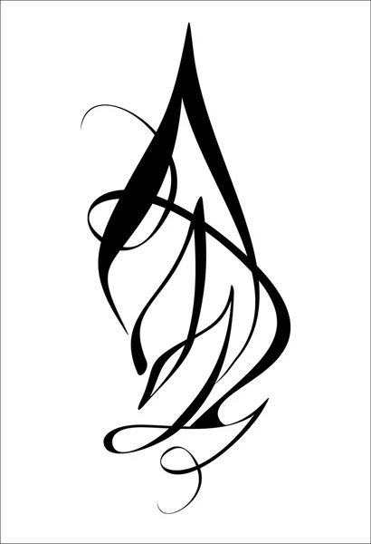 ロータスの抽象的なロゴ — ストックベクタ